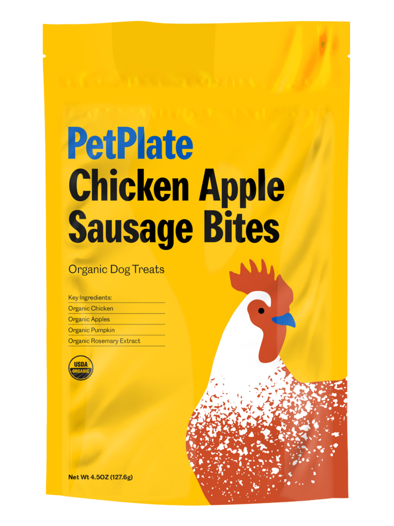Chicken apple sausage dog treats hotsell