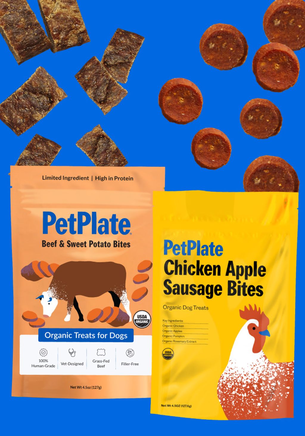 Chicken apple sausage dog treats hotsell